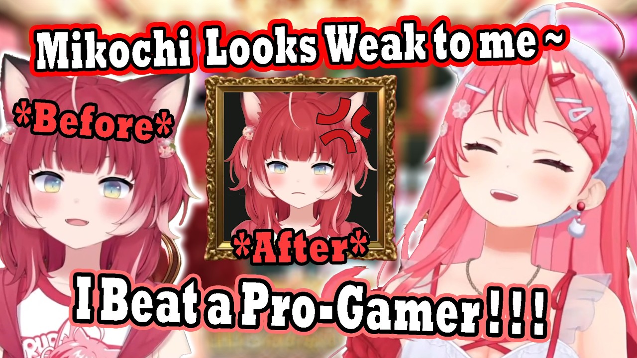 Karubi Keeps Teasing Miko and Ends Up Losing to Her in Clubhouse Games: 51 !