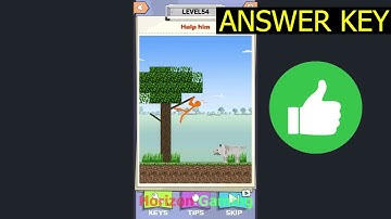 Draw N Craft Stickman Puzzle LEVEL 54 Help him - Gameplay Walkthrough Android IOS