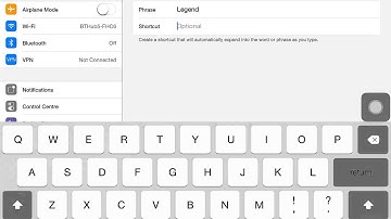 How To Create Keyboard Shortcuts on iOS 7  iOS 8 (iPhone, iPod & iPad)