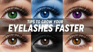 Grow Your Lashes FAST! 38 Tips for Naturally Longer, Thicker Eyelashes