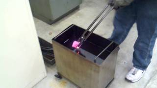 oil quench heat treating 4140