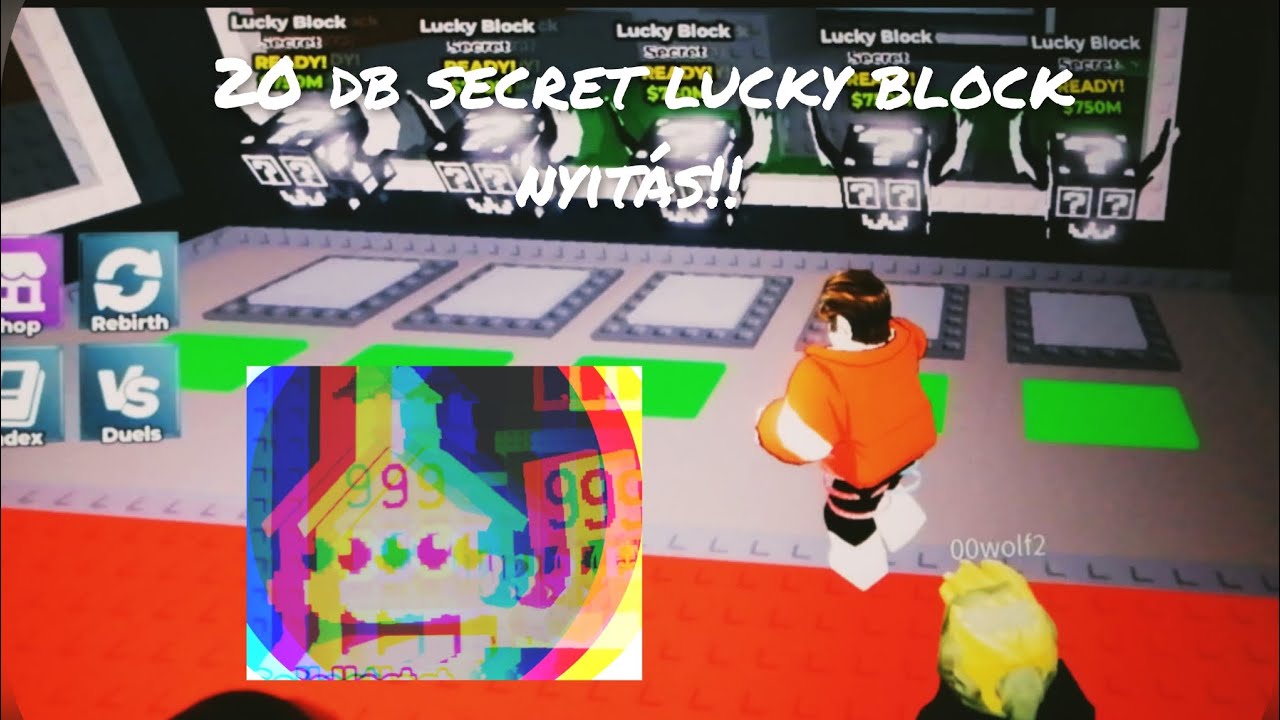 10-10 db secret lucky block párbaj, Farkas ellen! 
