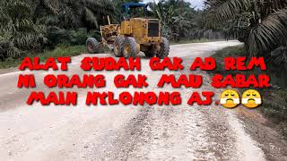 Komatsu Cara Kerja Motor Greder Komatsu Gd 605 R Buatan Tahun 1987