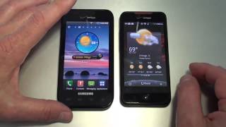 New 2014  smartphone 2014  Face Off Samsung Fascinate Vs HTC Droid Incredible Part 1