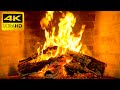 🔥 The BEST Burning FIREPLACE (10 Hours) with Relaxing Fireplace Sounds and Crackling Logs 4K