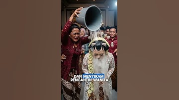 Viral! Wanita Siram Pengantin di Depan Tamu Undang