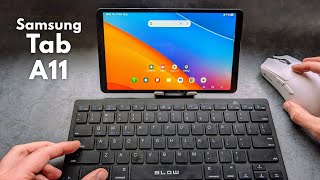Samsung Galaxy Tab A11 - How to Connect KeyBoard & Mouse
