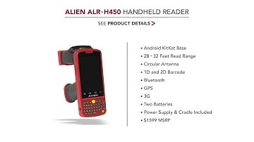 Alien ALR-H450 Handheld RFID Reader