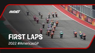 Moto3™ First Laps | 2022 #AmericasGP 🇺🇸