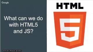 HTML5 + JS for Mobile Hardwares