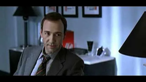 Kevin Spacey leaving from his job in American Beauty