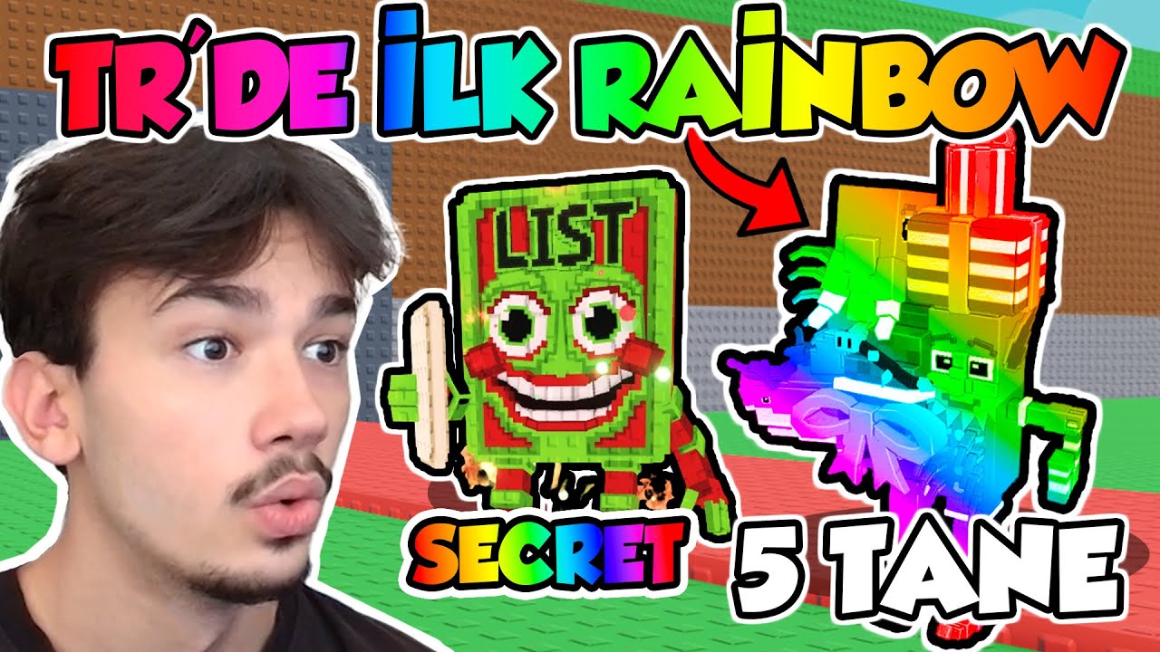 RAİNBOW LA JOLLY GRANDE! TÜRKİYE'DE İLK! NASIL YAPILIR! - Steal a Brainrot