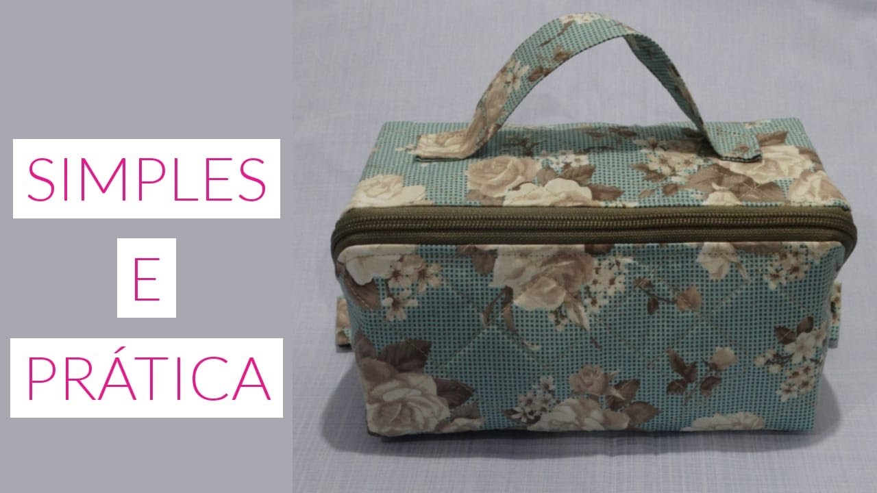 COMO FAZER NECESSAIRE BOX ABERTURA TOTAL
