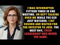 HR Interrupted Me 15 Times So I Hit Record On Investor Call HR Interrupted Me 15 Times So I Hit Record On Investor Call