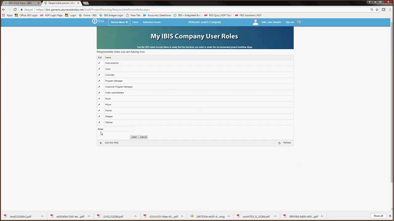 IBIS Online Training Add User Roles YouTube
