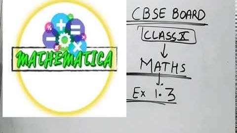 Class 10 maths Ch1 Real Numbers Ex 1.3.