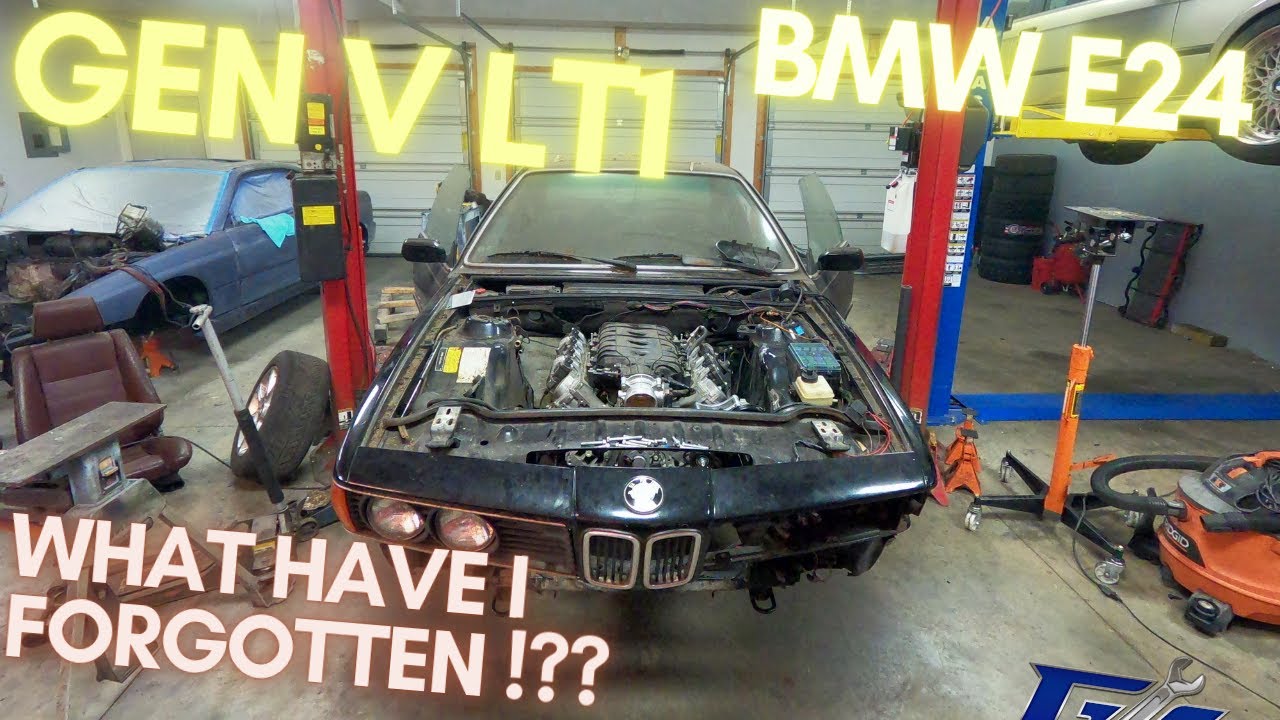 Part 7: Who Wants to see a 455hp V8 LT1 BMW E24 635CSi Start Coming Together!?