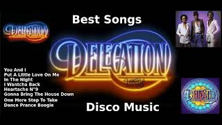 Delegation -   Greatest Hits Best Songs Playlist   Disco Music