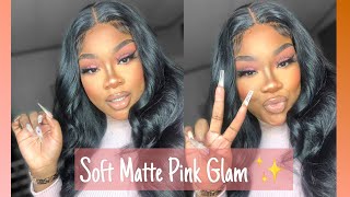 PRETTY SOFT MATTE PINK GLAM 💗 | Stacey Marie Love Tahiti Palette Valentine’s Day 2021 Erica Danley screenshot 2