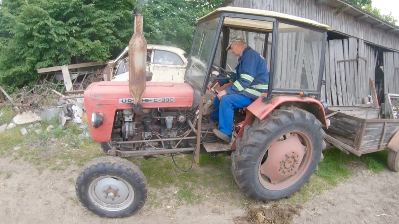 Traktor-składak rocznik 1991 i wciąż na chodzie #rolnictwo
