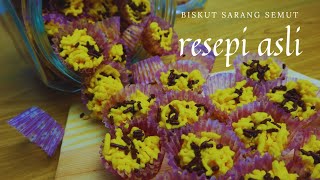 RESEPI TRADISI | BISKUT SARANG SEMUT