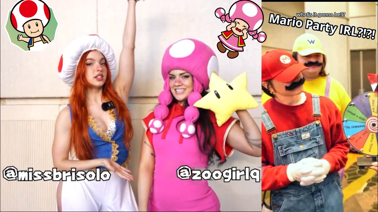 Mario Party IN REAL LIFE! w/ @zoogirlq | Megacon Orlando