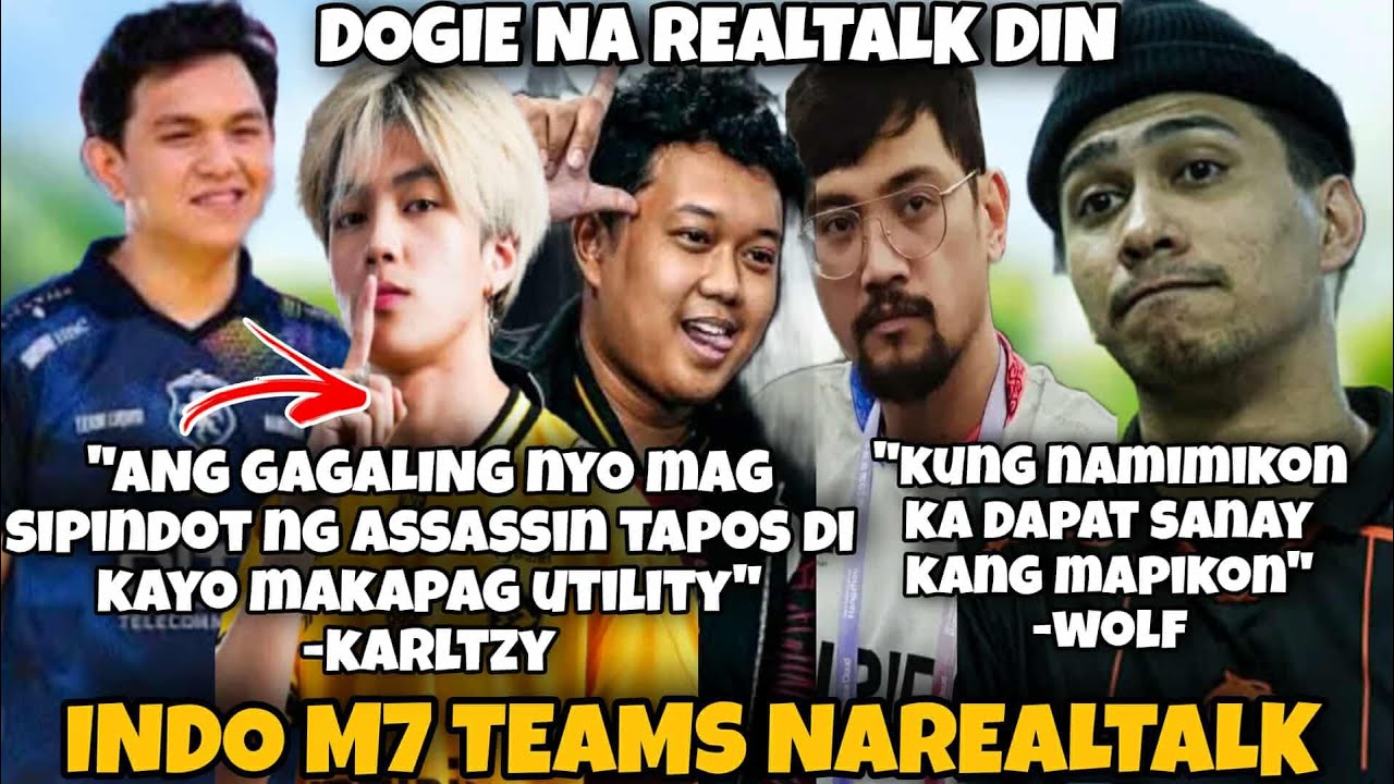 KARLTZY nirealtalk pambato ng INDO sa M7. KARLTZY at WOLF reaction kay DOGIE