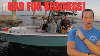 "Best Fishing Guide" Boat Captain Brock Horner of Tarpon Coast Charters DESTROYED His Business?