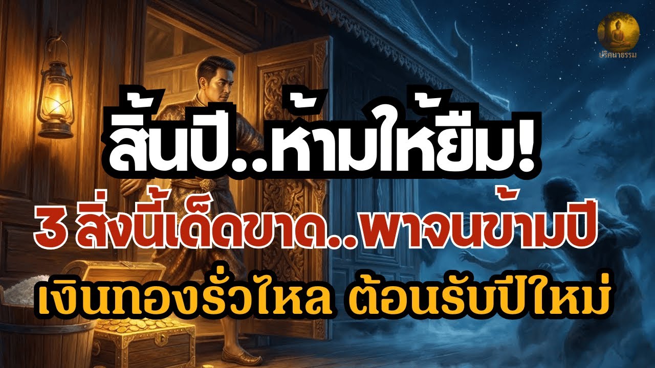 สิ้นปีห้ามให้ยืม 3 สิ่งนี้ เด็ดขาด! หากไม่อยากดวงตก เคล็ดลับเศรษฐีโบราณ แก้จน รับทรัพย์ปีใหม่
