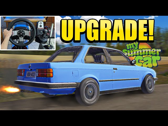 Upgrading BMW E30 in My Summer Car! 