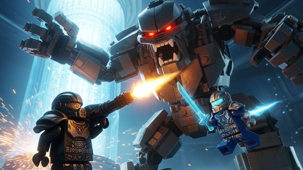 LEGO SCI FI MOVIE | The Digital Shadow ( 4K Animation ) | Episode 2 - Parth 4