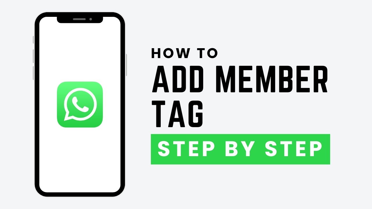 How to Add Member Tag in WhatsApp Group Chat (2026 New Feature)