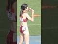 異次元です#challengeアスリート #陸上女子