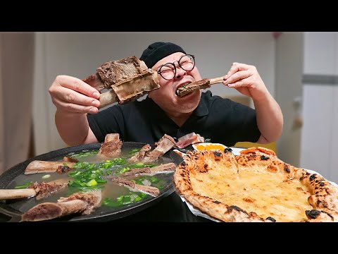 괴식인데 조합 좋네~ 🇰🇷│<strong>Galbitang</strong> Mukbang Eatingshow