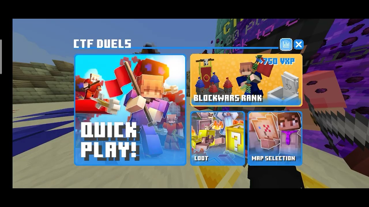 Going to leaderboard in ( Ctf duels ) in cubecraft mcpe - YouTube