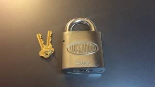 [255] HUGE Lockwood 270S70 Padlock Picked and Gutted