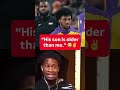 VJ kept it real on his new veteran teammate LeBron James