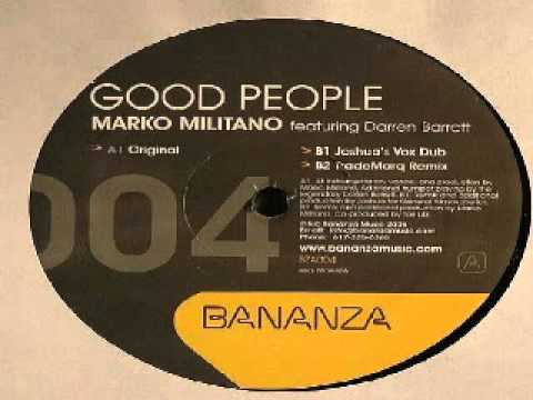 Marko Militano — Marko Militano ‎-- Good People