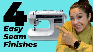 4 Professional Seam Finishes Every Sewist NEEDS to Know | Sewing Tutorial