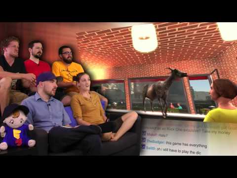 Goat Simulator Co-op! - Pre Three Show and Trailer 2014 - Part 33 - Goat Simulator Co-op! - Pre Three Show and Trailer 2014 - Part 33