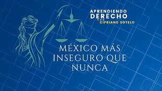 La inseguridad en México un gran desafío para el próximo presidente de nuestro país.