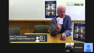 Connected Classrooms: Mathematical Magic with Cards