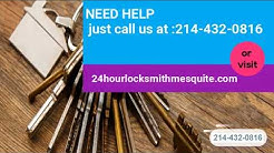 24 Hour Locksmith Mesquite  TX - Car Key Replacement