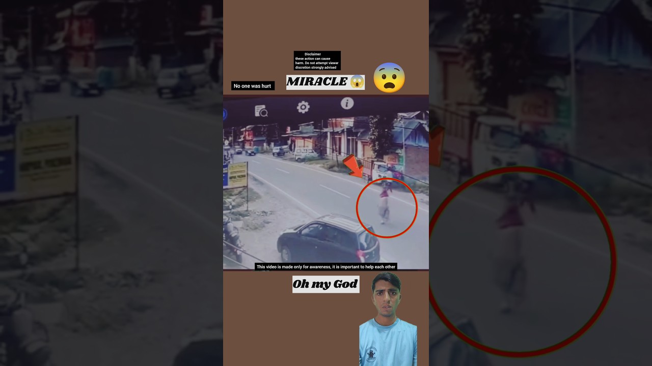 Hero Saves Girl 😲🚗 | Brave Act ❤️ 