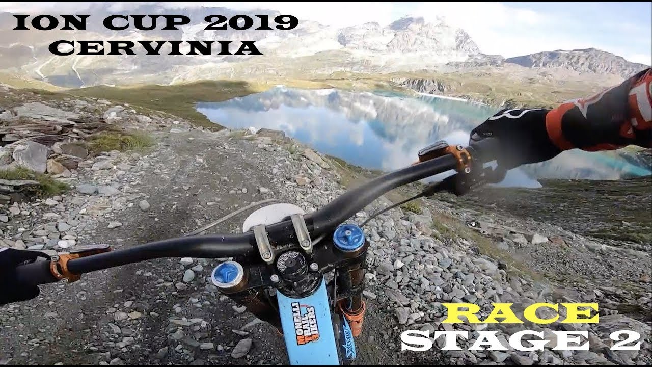 ION CUP 2019 CERVINIA:  STAGE 2 ( RACE )  - GOPRO HERO 7 - MONDRAKER SUMMUM