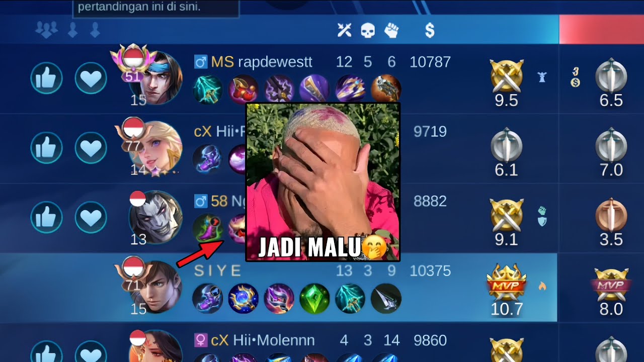 Gs Slowhand Mvp di Depan Top Indonesia Badang?! 😱