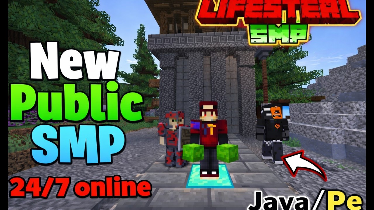 🐦 Join Best Lifesteal Public Smp Server For Minecraft 🥊 | Java + PE | 24/7 Online | Free To Join 📝