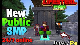🔥 New Best Public Token SMP Minecraft 1.21 | Cracked 24/7 Server | Java + PE | Free To Join 🎮