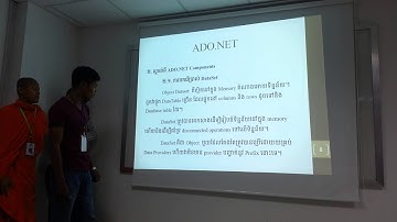 Advanced C# ADO NET Group1, 3 Using Dataset Presentation by Mr. Ouch Nob