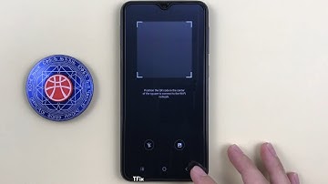 Share wifi password with QR code, scan QR code to connect to wifi on Samsung A10 Android 11